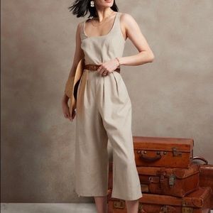 Banana Republic Linen blend romper sz 12